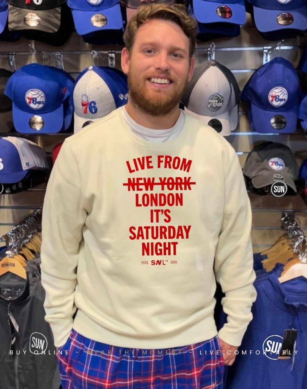 Live From London It’s Saturday Night not New York shirt