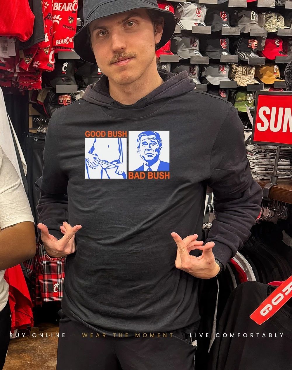 George W Bush Good Bush Bad Bush Shirt