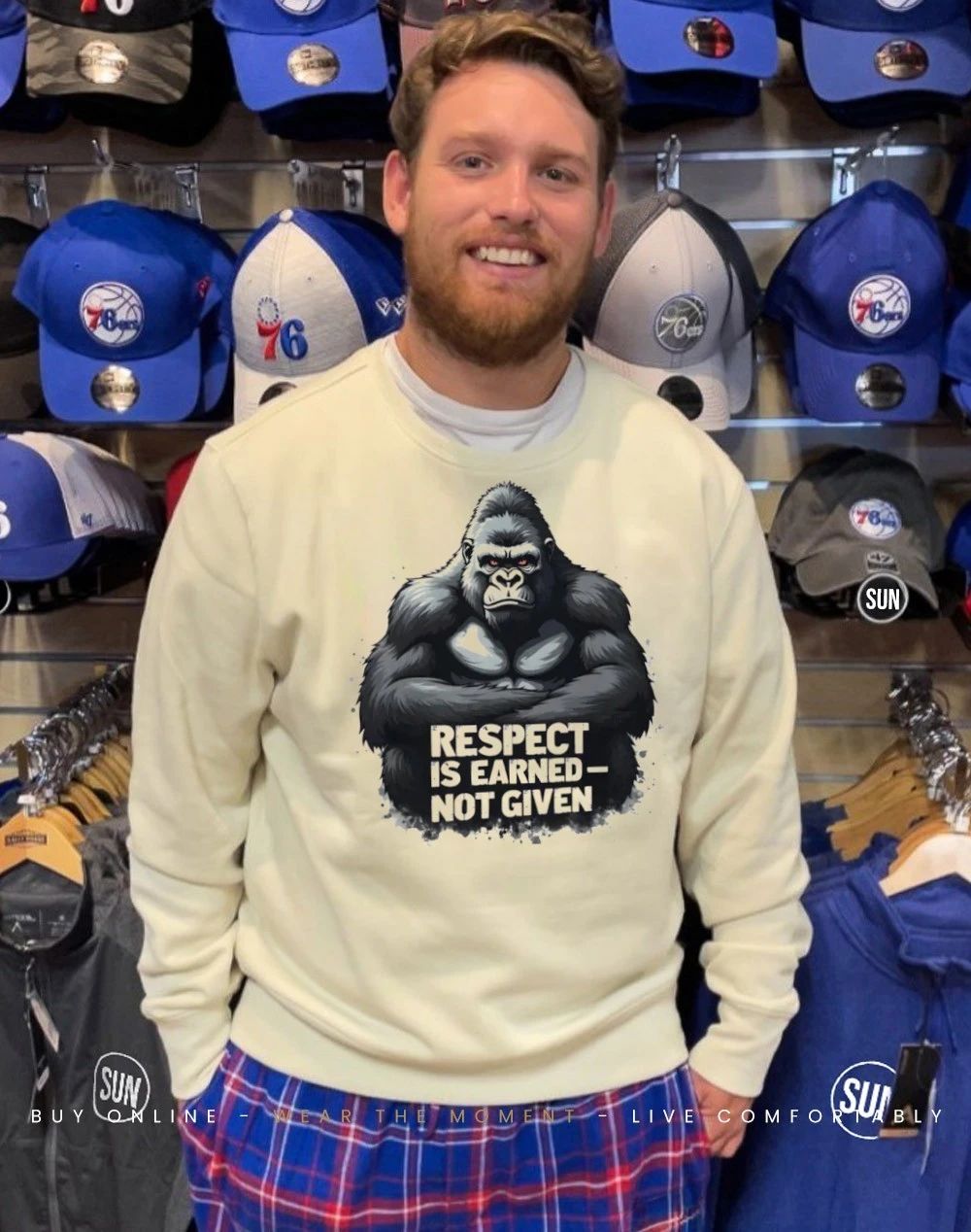 Bigfoot respect is earned not given graphic shirt