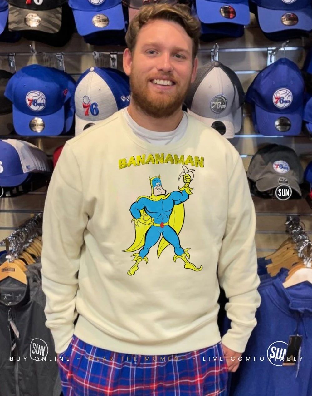 Bananaman Banana cartoon shirt