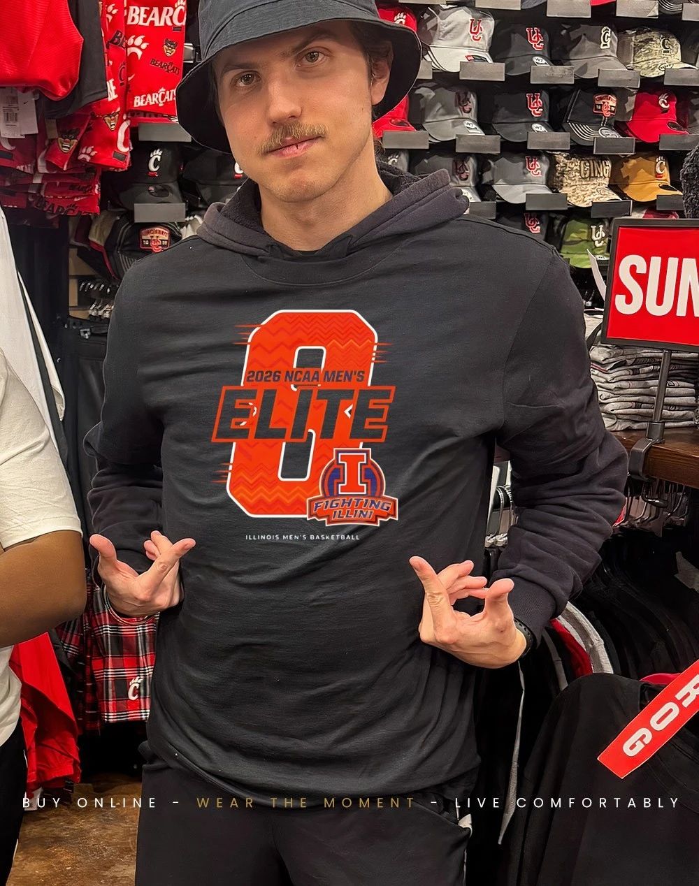NCAA Tournament Elite 8 Illinois Fighting Illini 2026 shirt