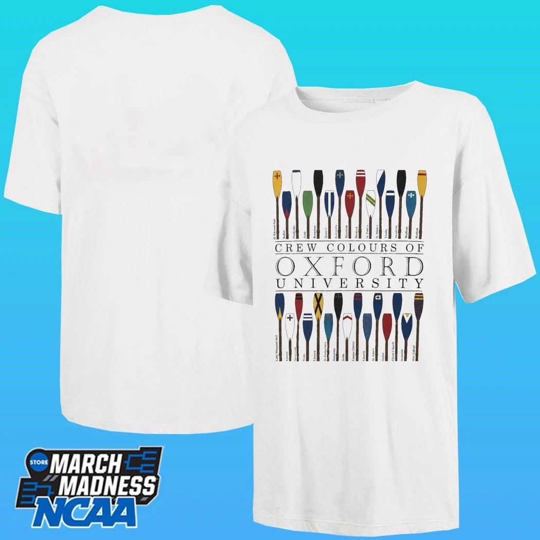 Kevin Parker Crew Colours Of Oxford University Shirt