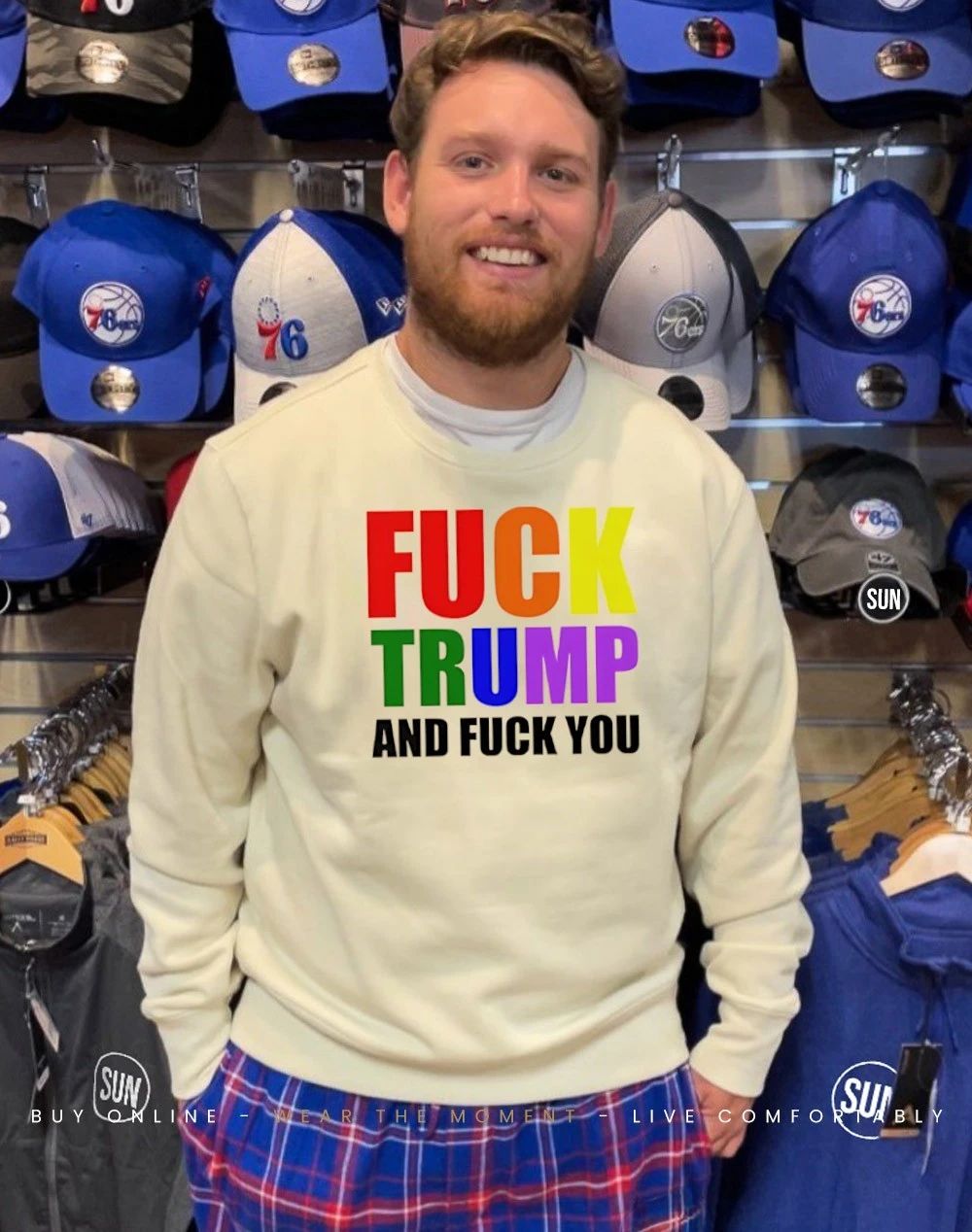 Fuck Trump and fuck you shirt
