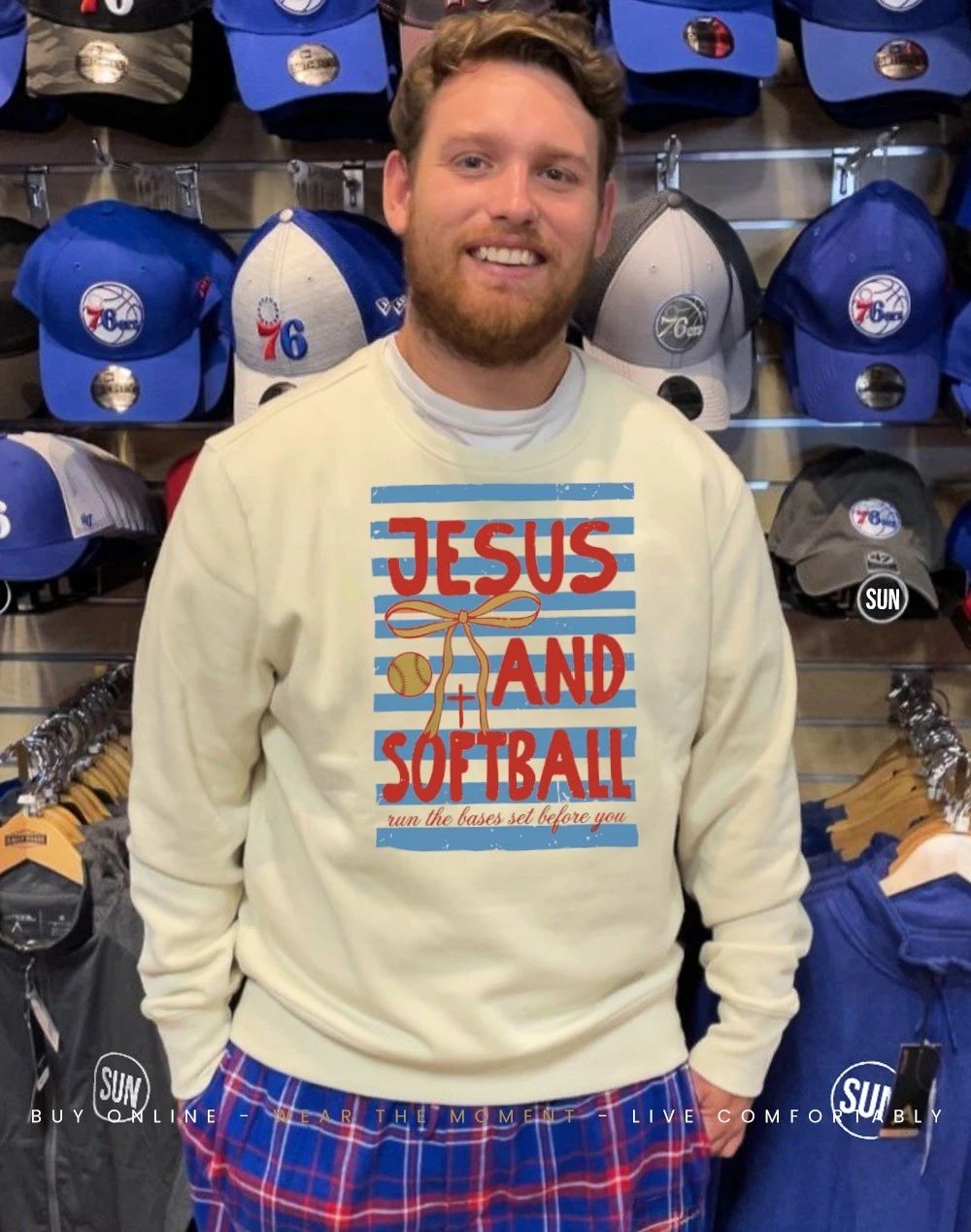 Jesus and softball run the bases set before you shirt