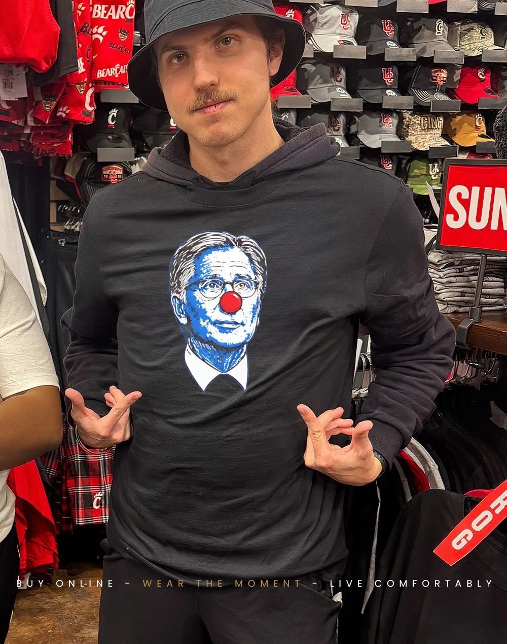 John W. Henry Clown Shirt