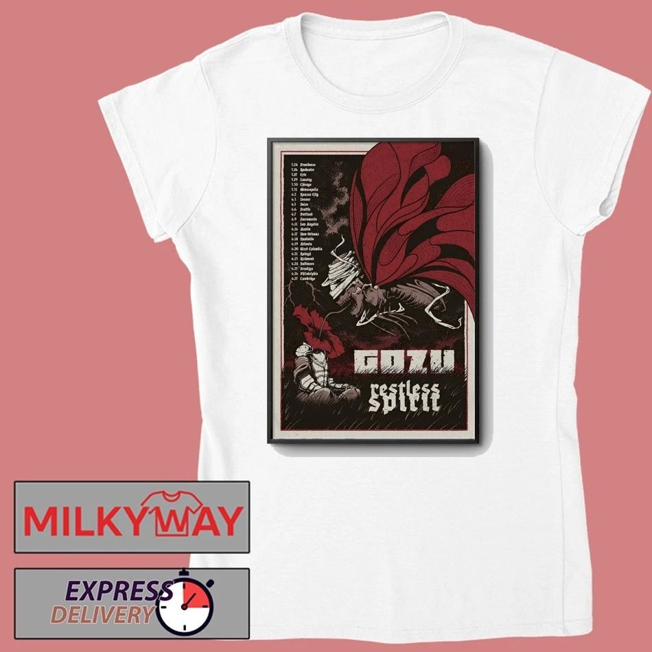 Gozu 2026 Co-Headliner Tour Poster shirt