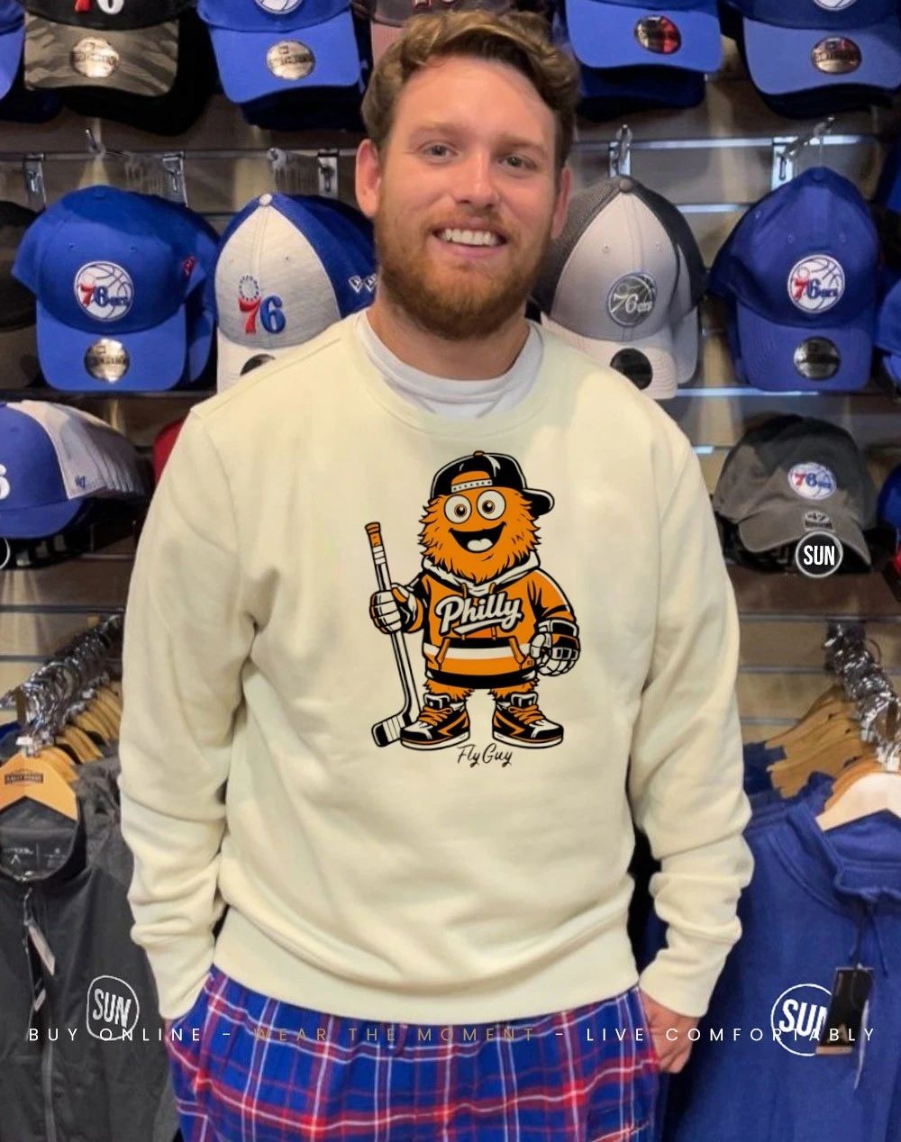 Gritty Philadelphia Flyers baby mascot shirt