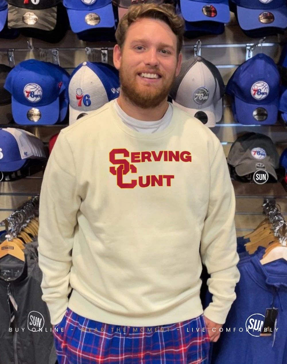 USC Trojans Serving Cunt logo shirt