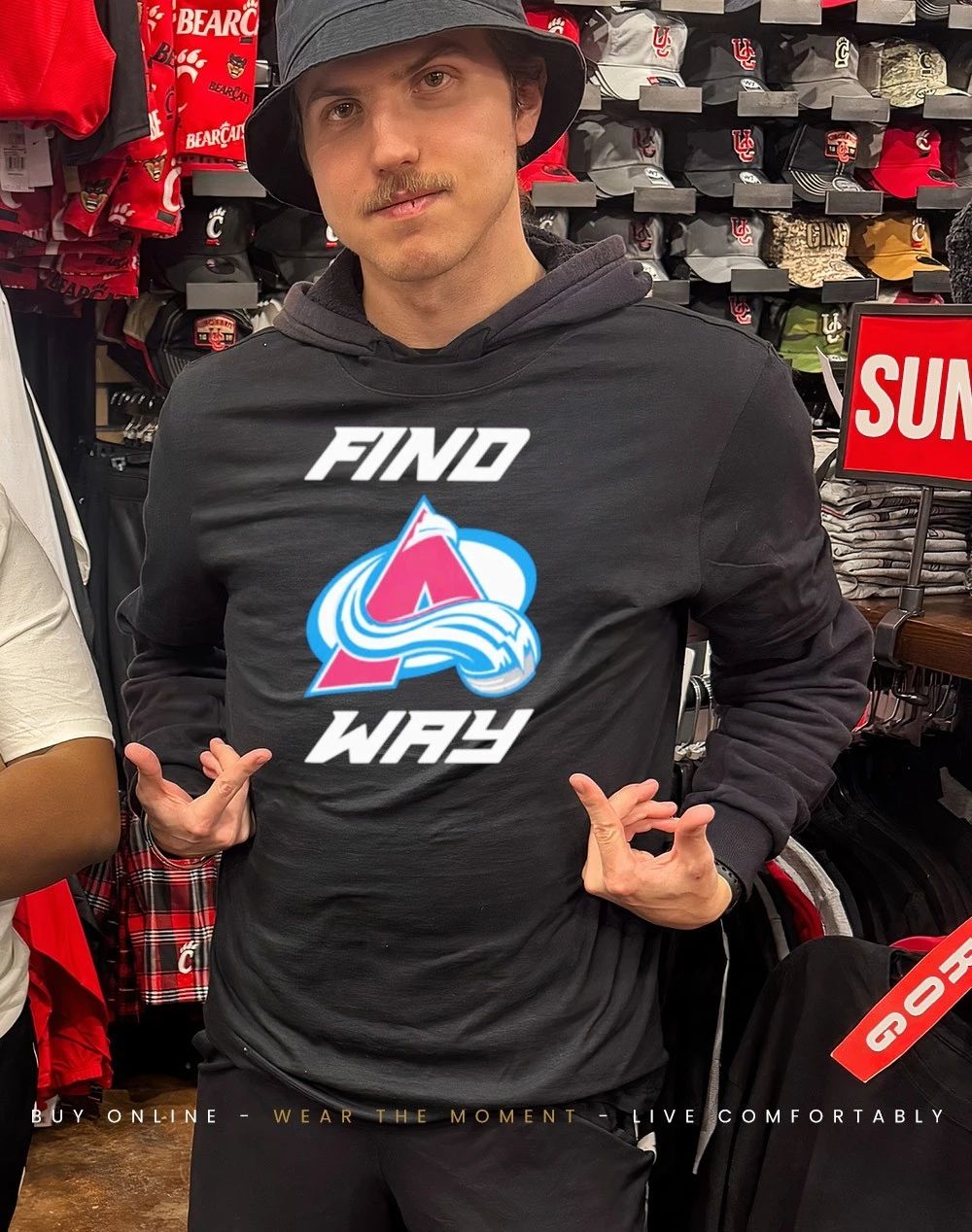Colorado Avalanche find a way shirt