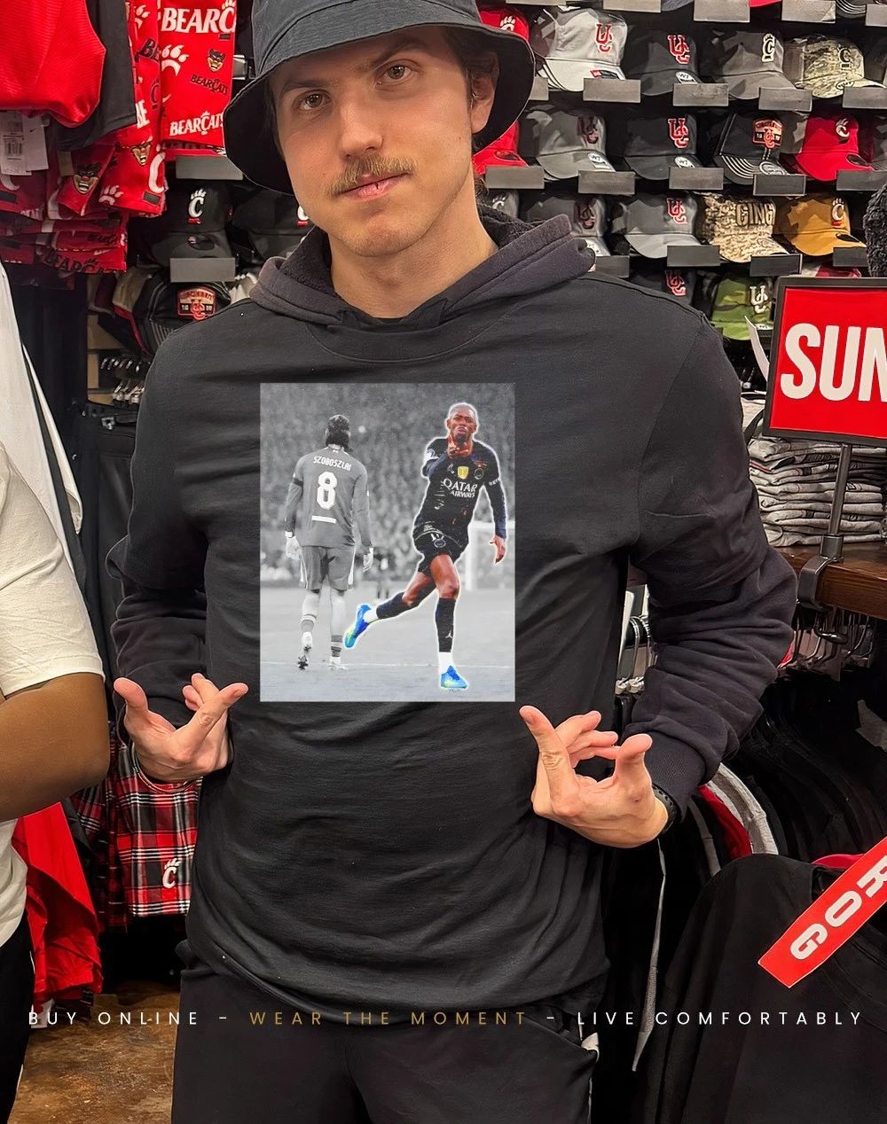 Ousmane Dembélé Paris Saint-Germain 2026 player collage shirt