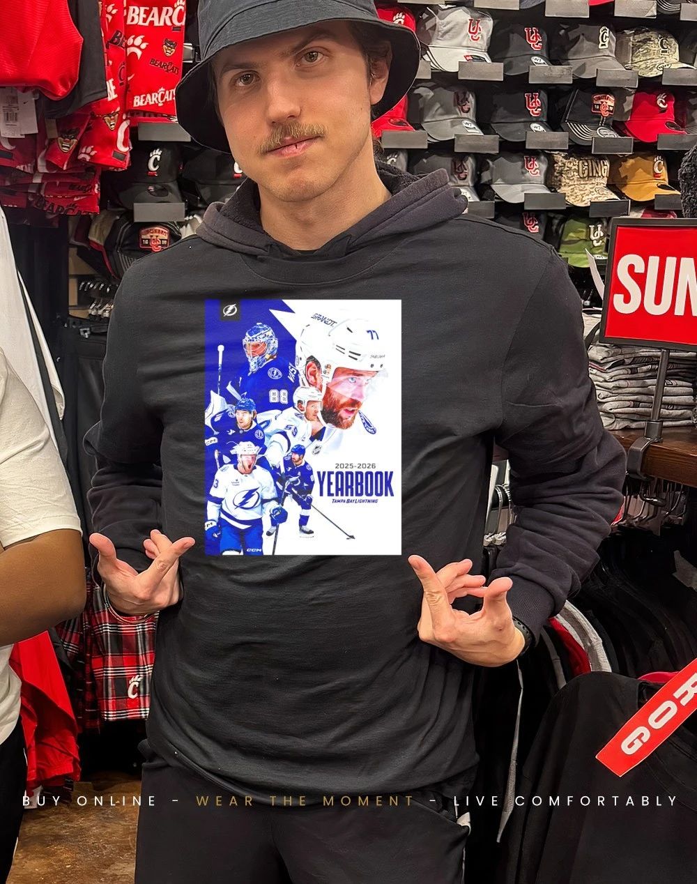 Tampa Bay Lightning 2025 2026 Yearbook poster shirt