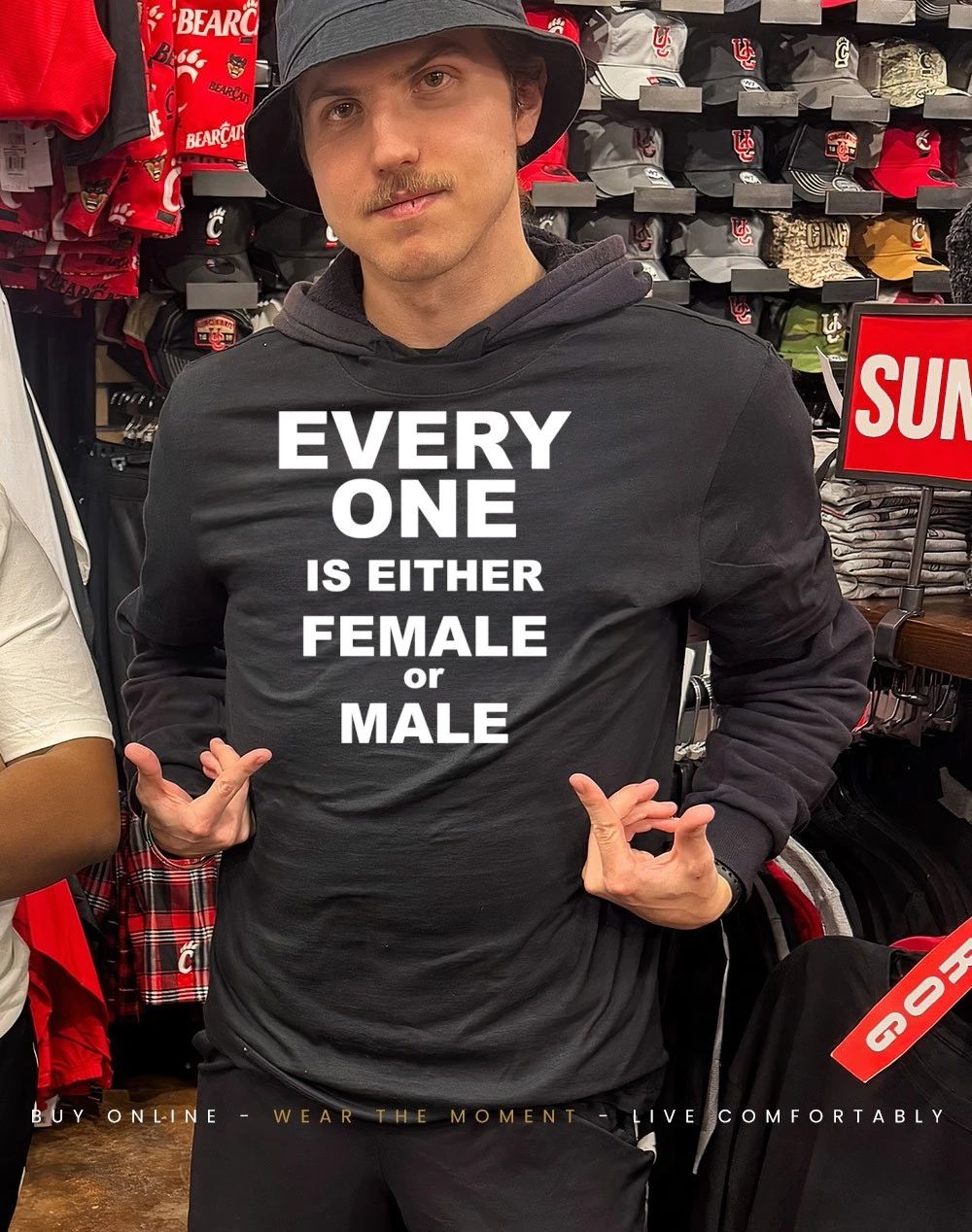 Everyone Is Either Female Or Male Shirt