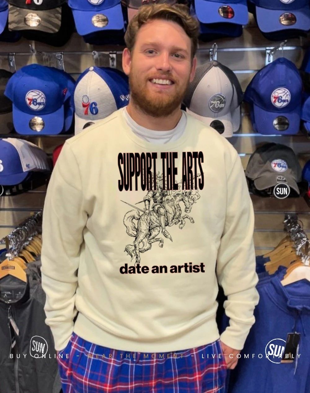 Support the arts date an artist shirt