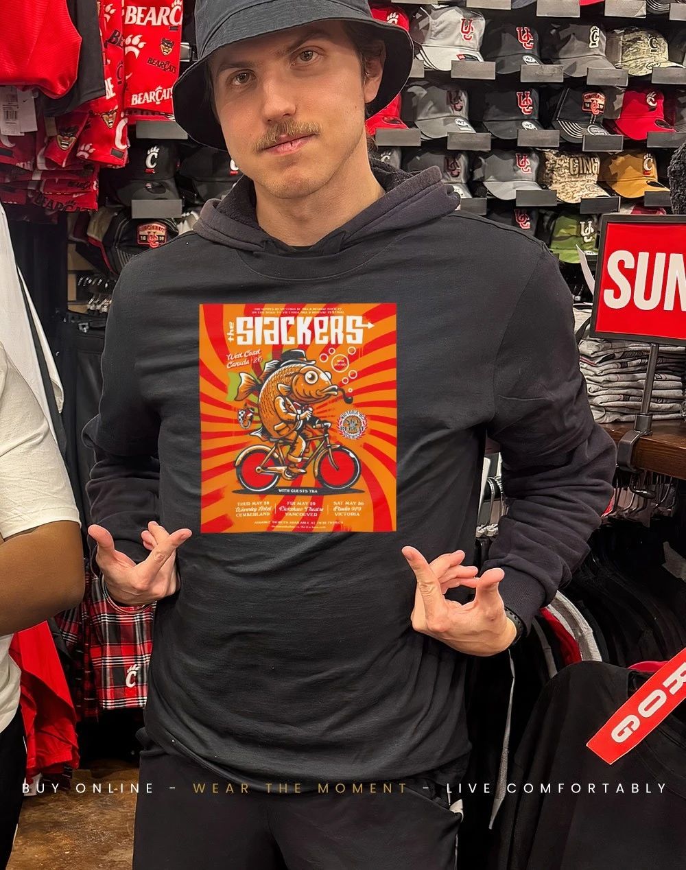 The Slackers 2026 West Coast Canada Tour Shirt