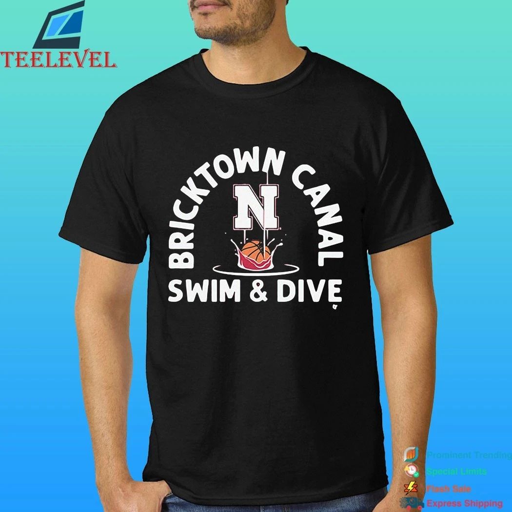 Nebraska Basketball Bricktown Canal Swim & Dive Shirt