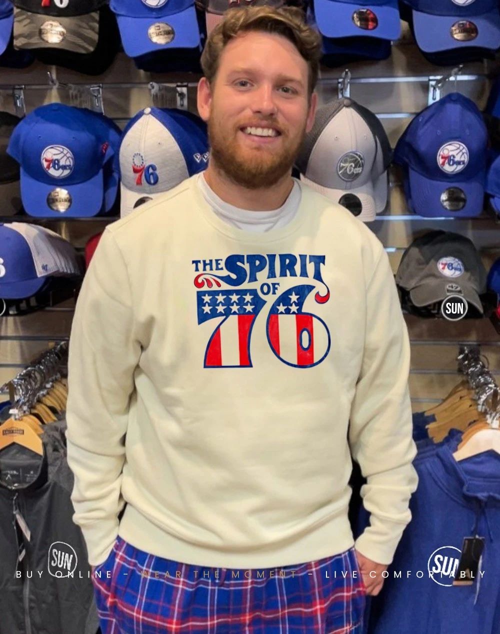 Spirit of ’76 Philadelphia 76ers shirt