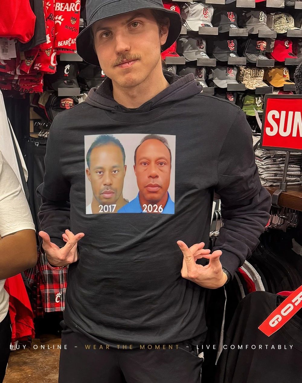 Tiger Woods Mugshot 2017 2026 shirt