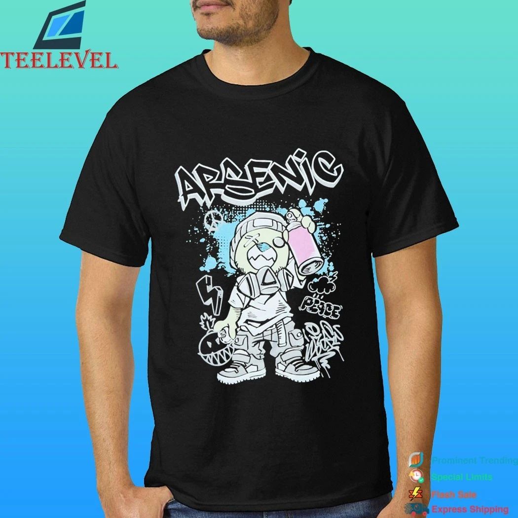 Arsenic Youth Graffiti Bear Shirt
