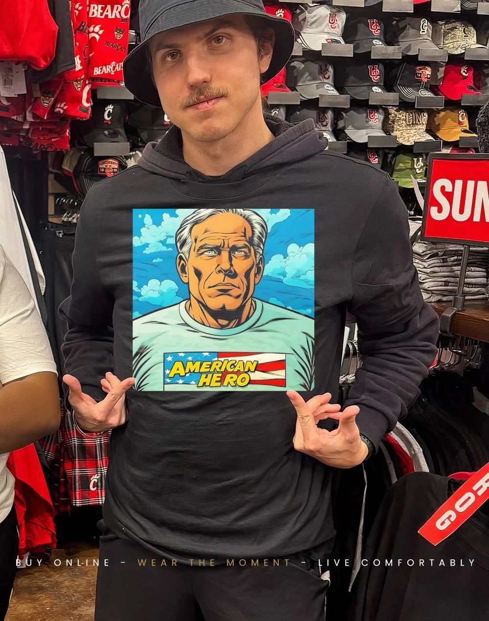 Greg Abbott American hero shirt