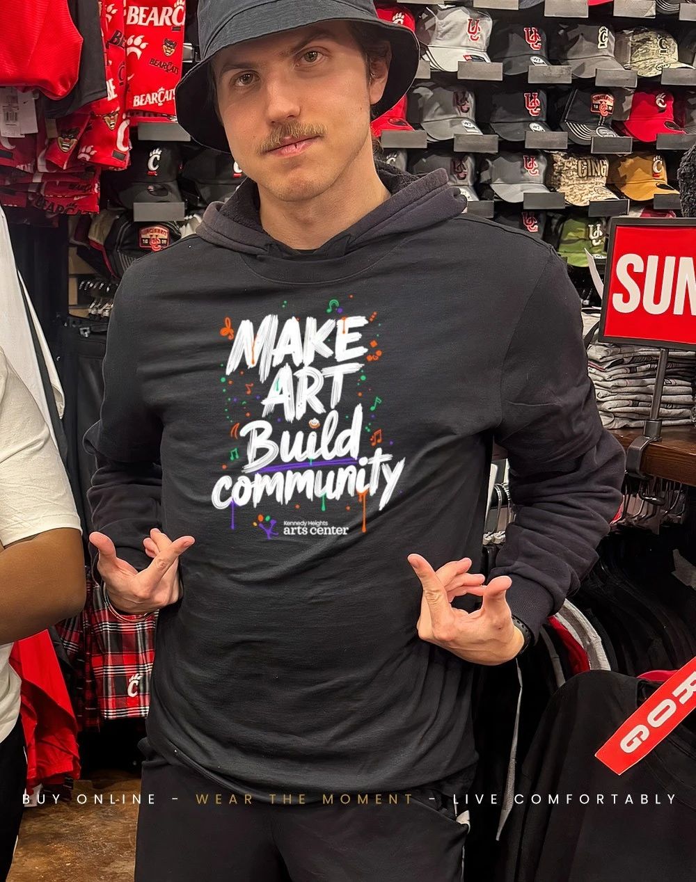Make Art Build Community Kennedy Heights Arts Center shirt