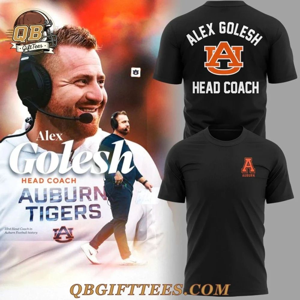 Auburn Tigers Golesh Head Coach Shirt