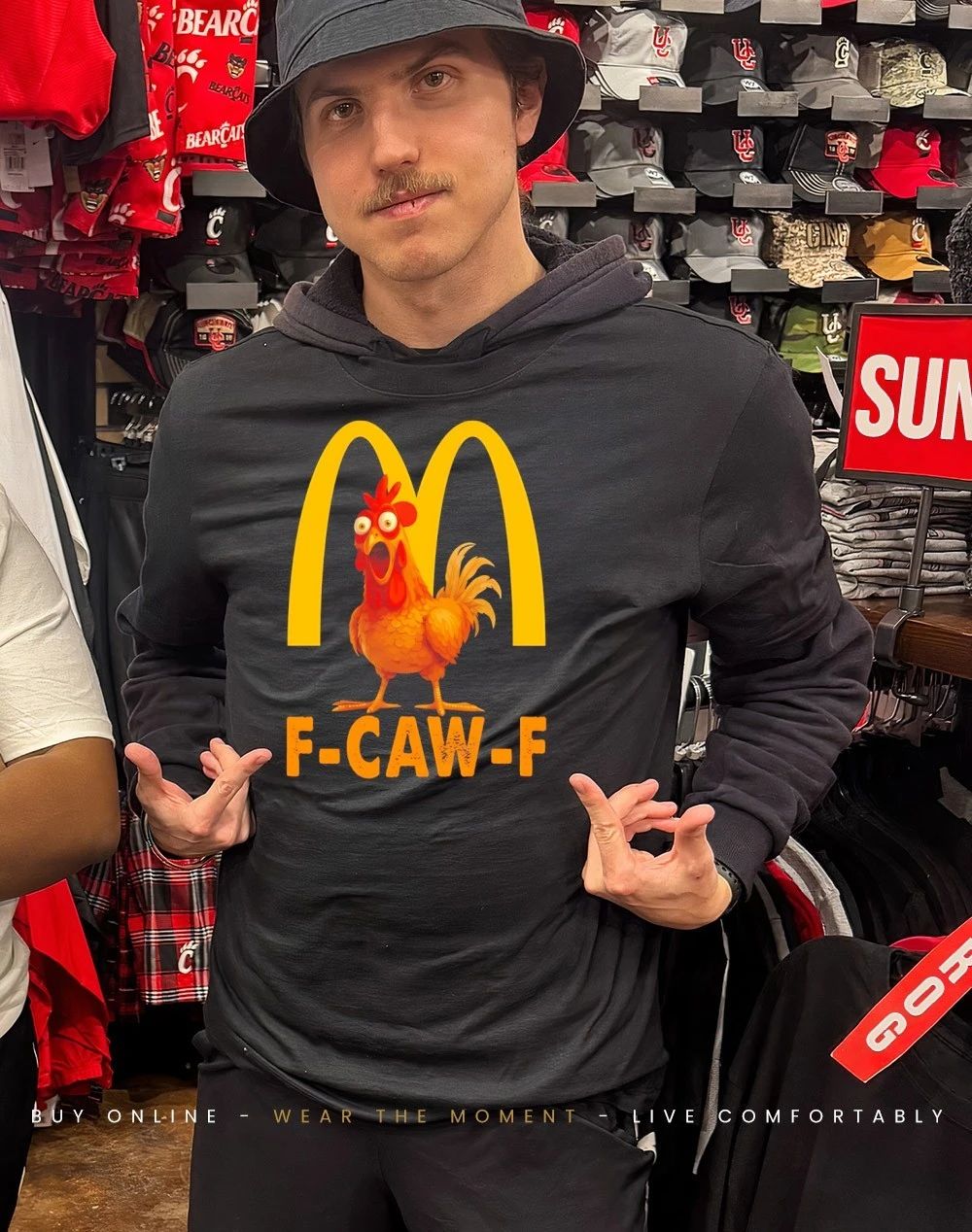 McDonald’s F-CAW-F Chicken funny shirt