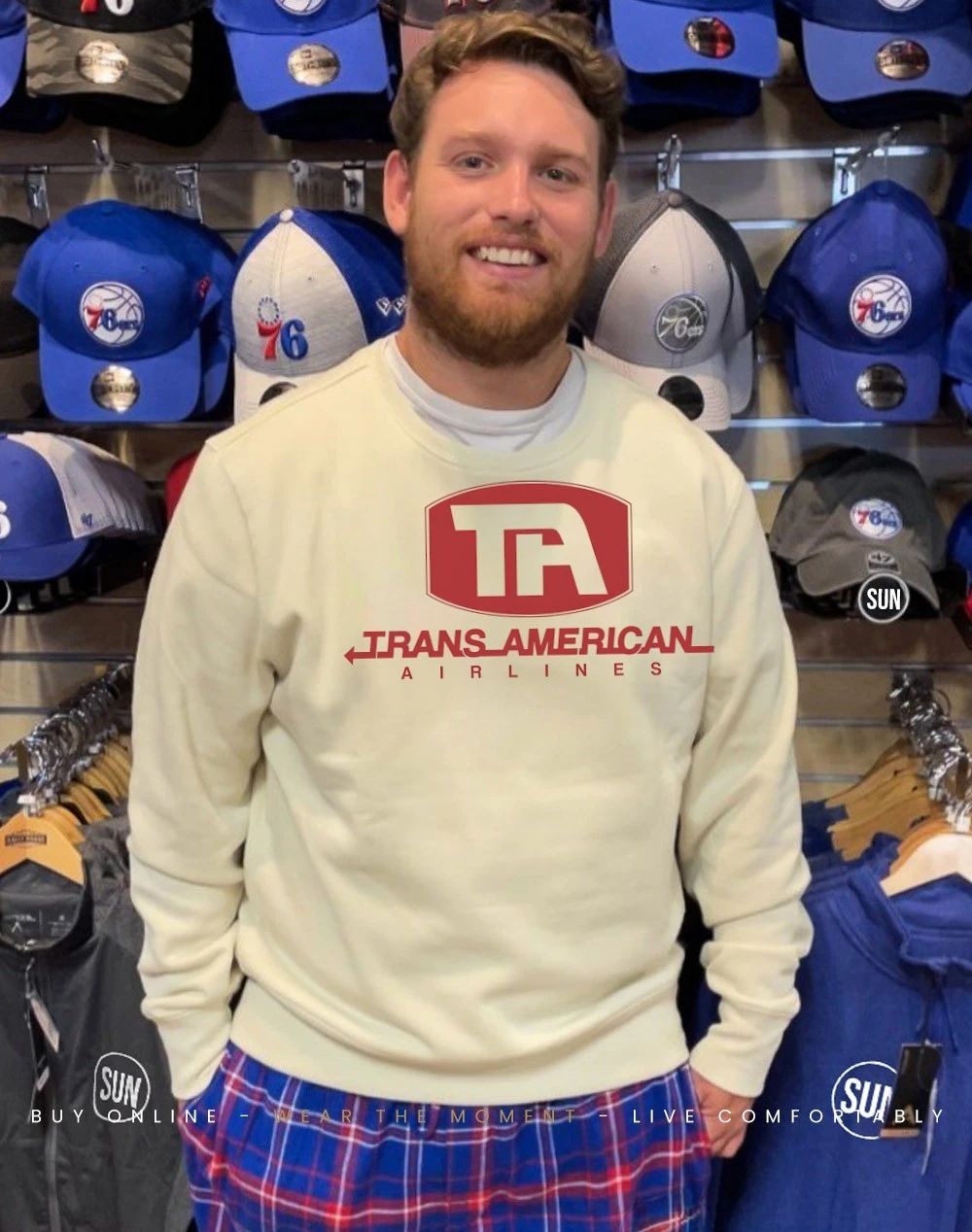 Trans American Airlines shirt