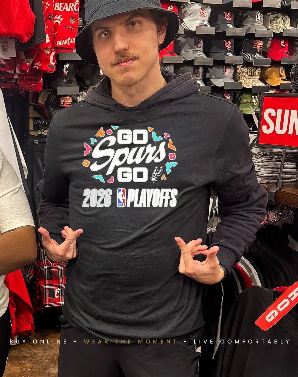 San Antonio Spurs 2026 nba Playoff Go Spurs Go shirt