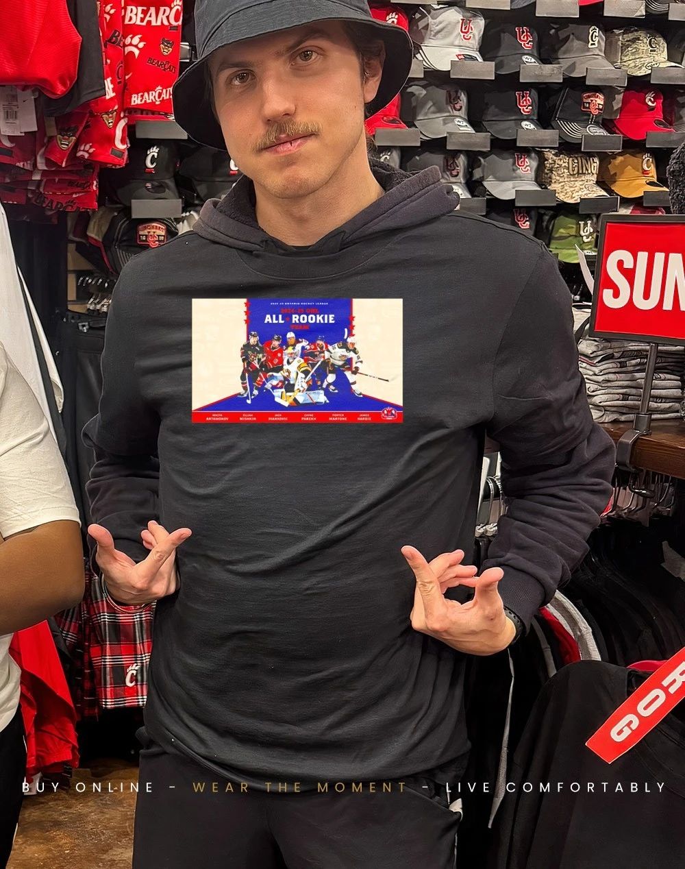 2025-26 American Hockey League Awards All Rookie Team shirt