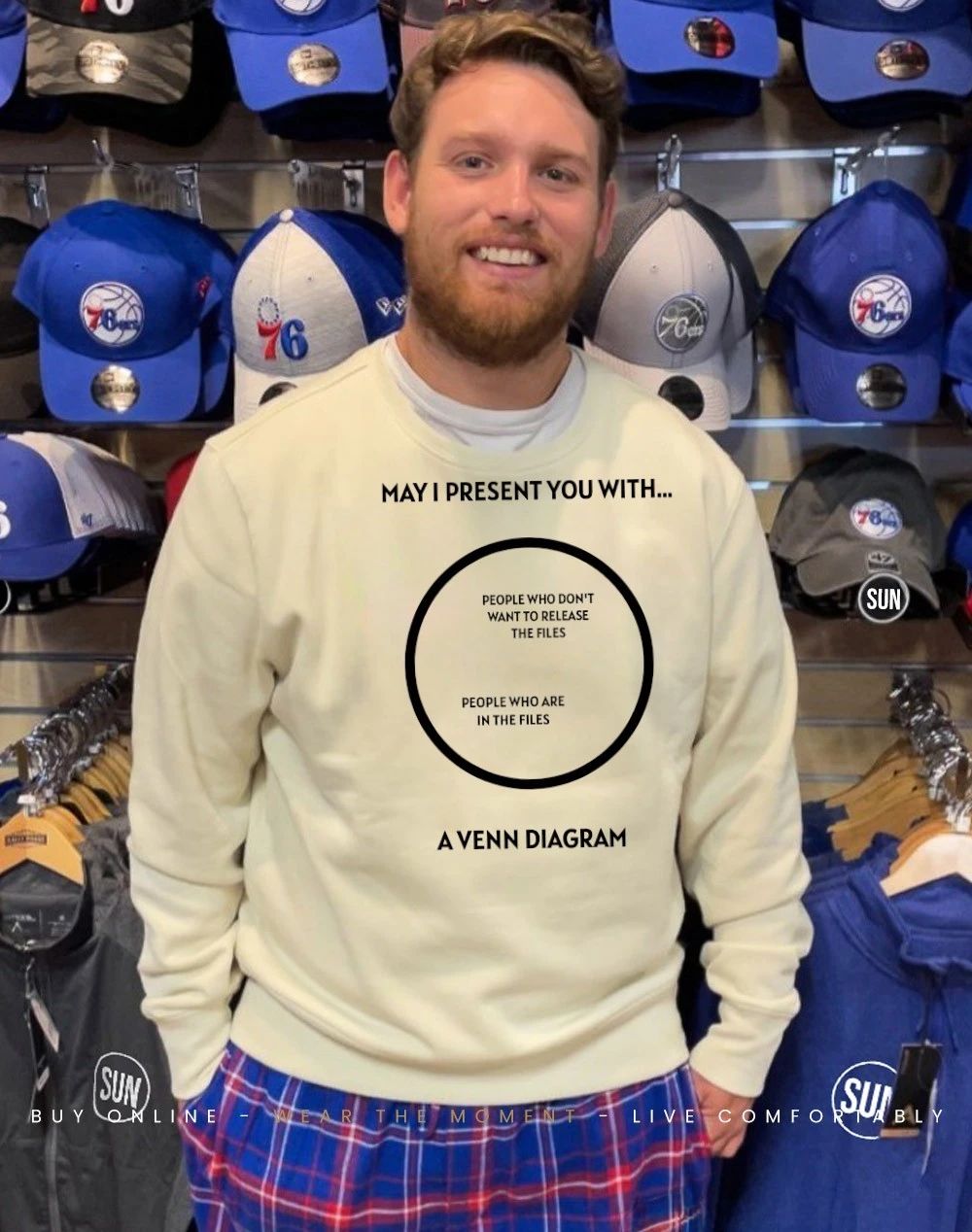 May I present you with a venn diagram people who are in the files shirt
