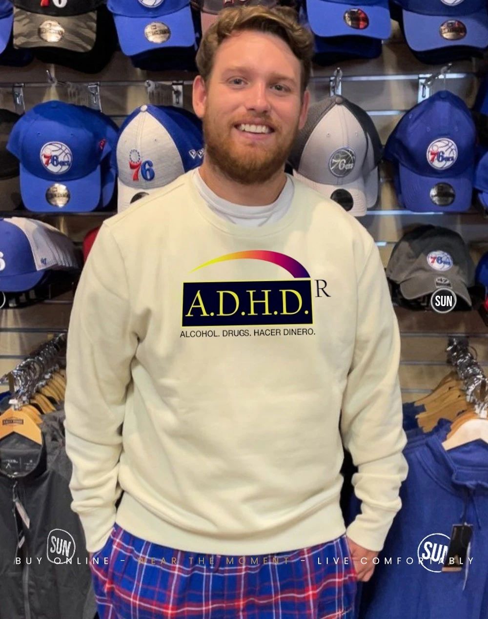 ADHD Alcohol Drugs Hacer Dinero Shirt