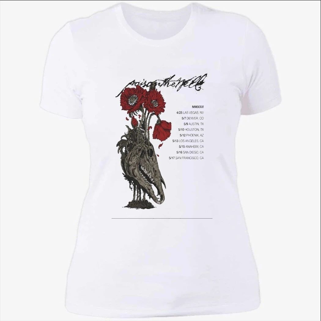 Poison The Well Peace In Place Tour 2026 Shirt