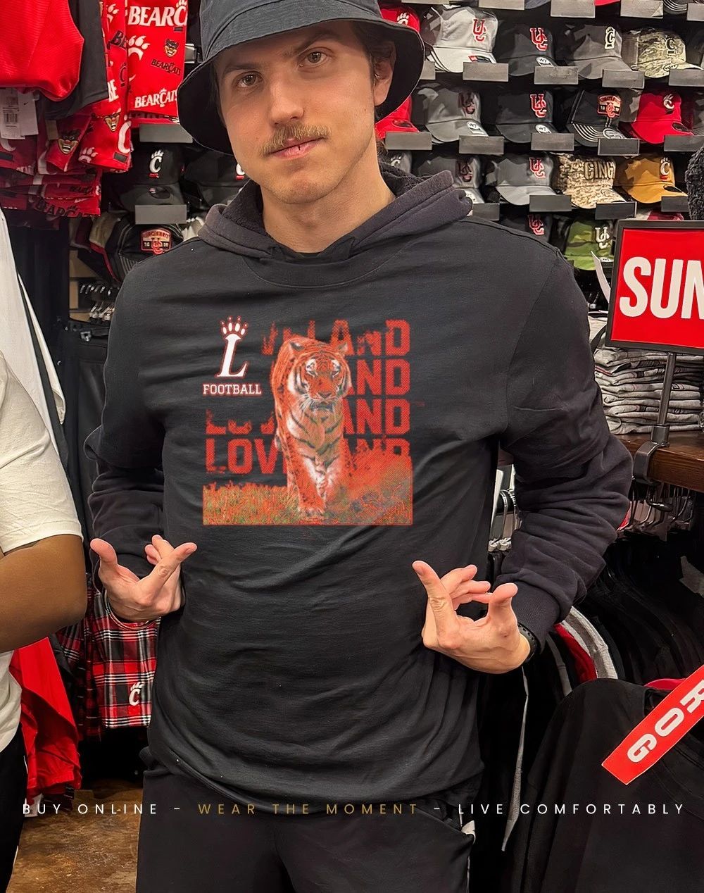 Loveland Tigers on the Prowl Loveland Football Community shirt
