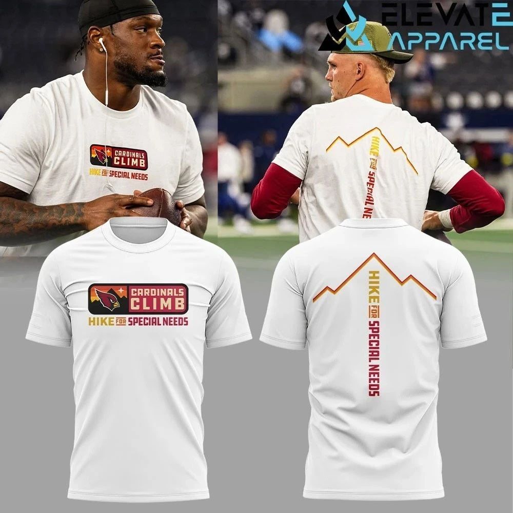 Cardinals Climb Hike for Special Needs 2025 Two Sided Shirt