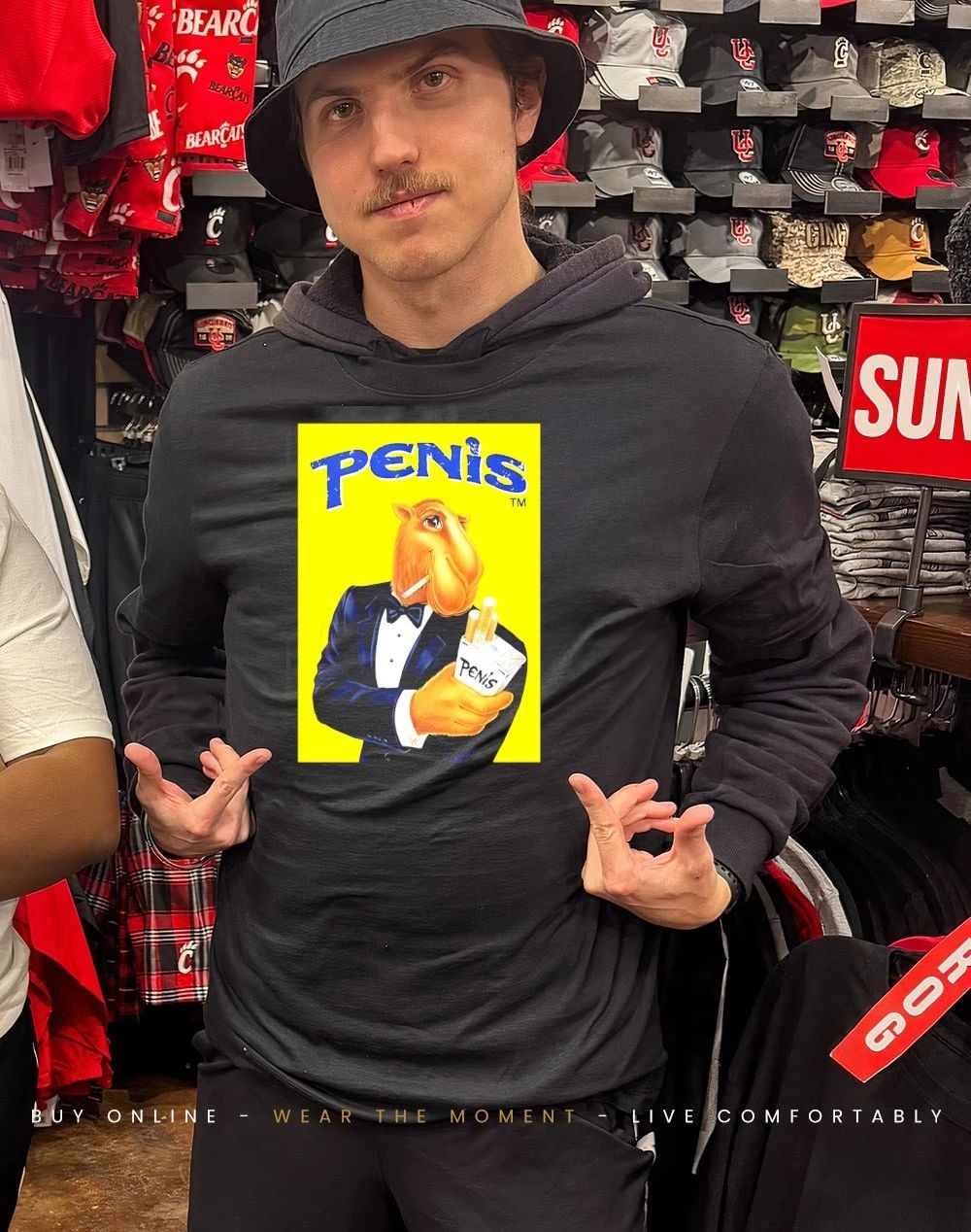 Camel Penis smoking meme shirt
