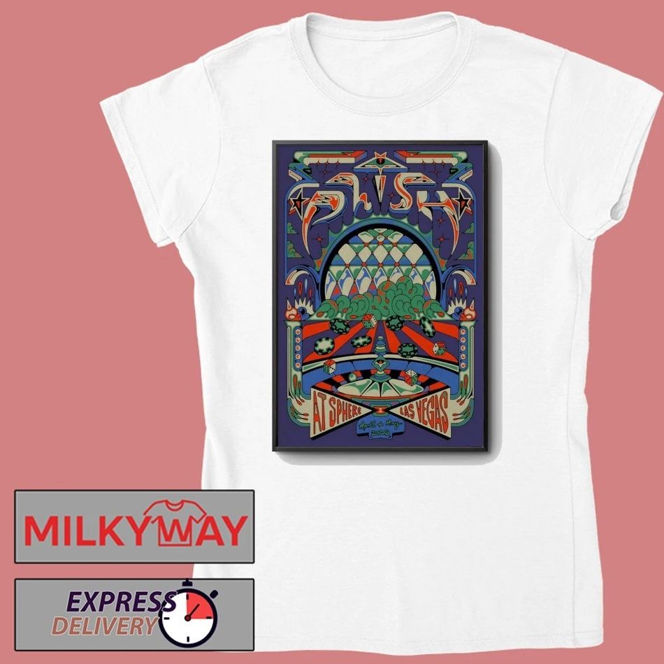Phish Sphere April May 2026 Shows Poster shirt