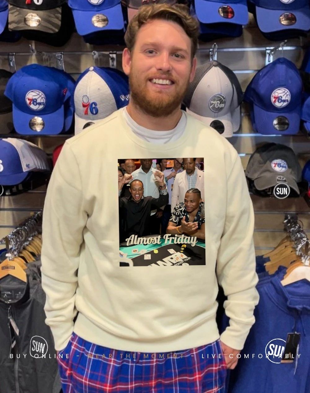 Almost Friday Poker Tiger Woods shirt