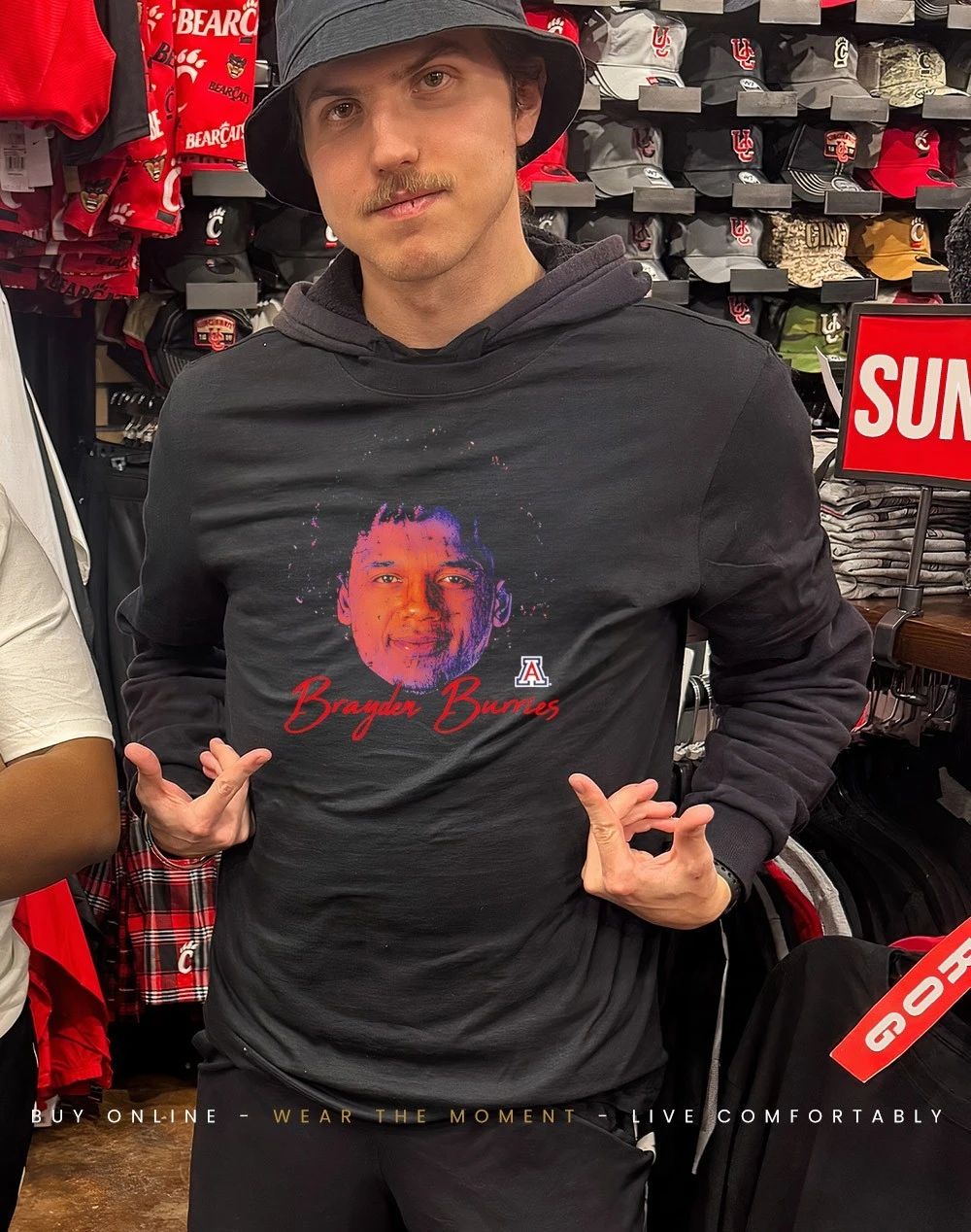 Brayden Burries Arizona Basketball NCAA graphic ’26 shirt