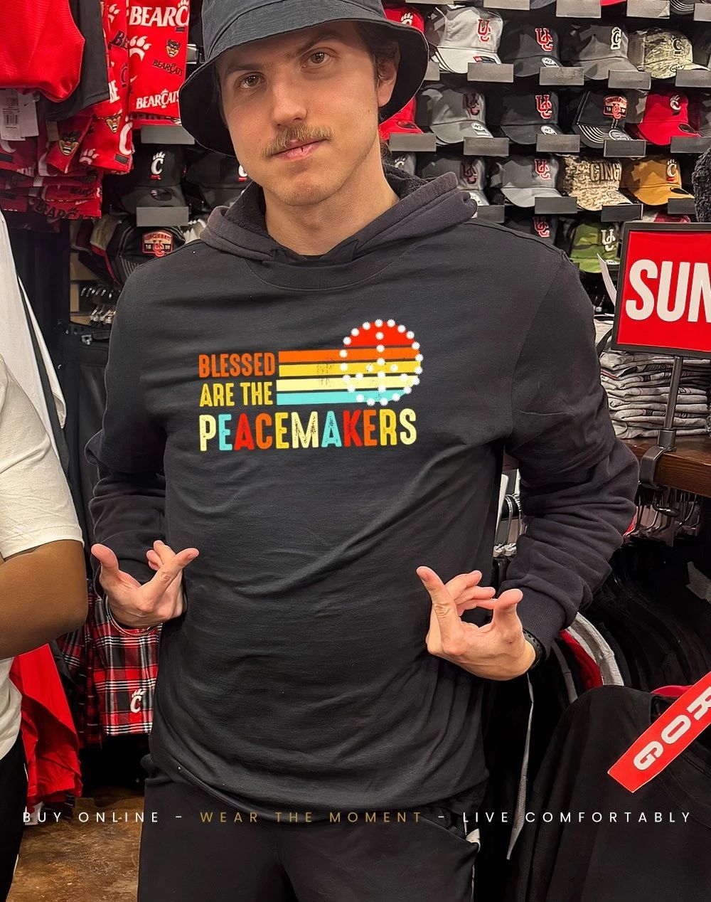 Blessed are the peacemakers vintage shirt