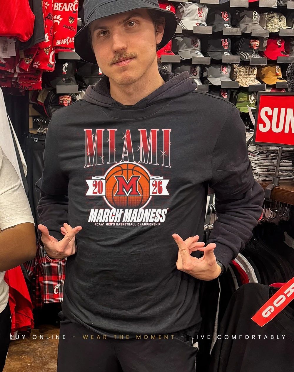 Miami OH RedHawks MBB 2026 March Madness logo shirt