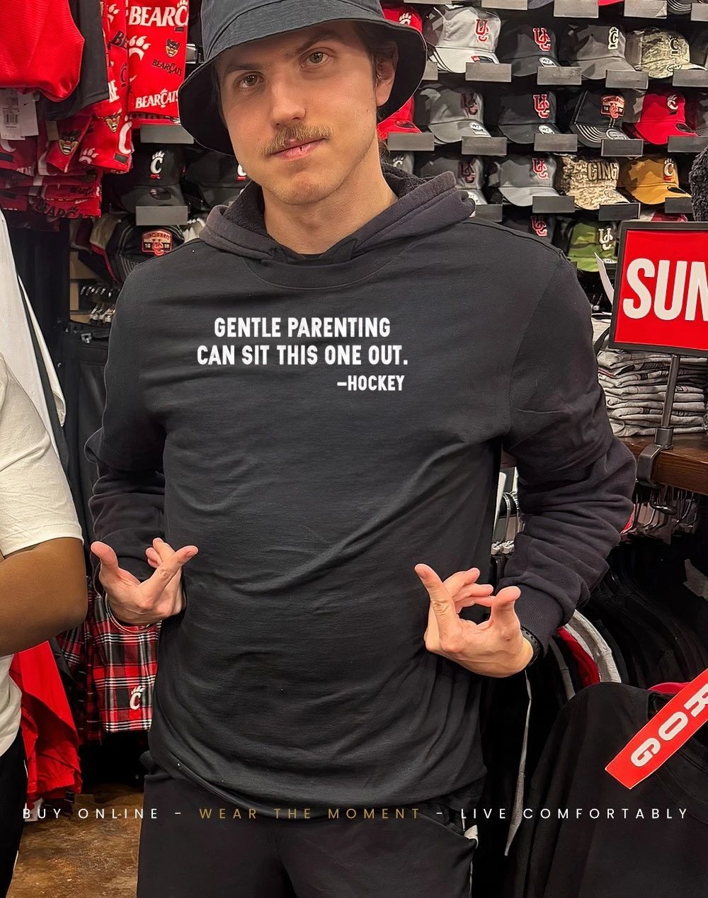 Gentle parenting can sit this one out shirt