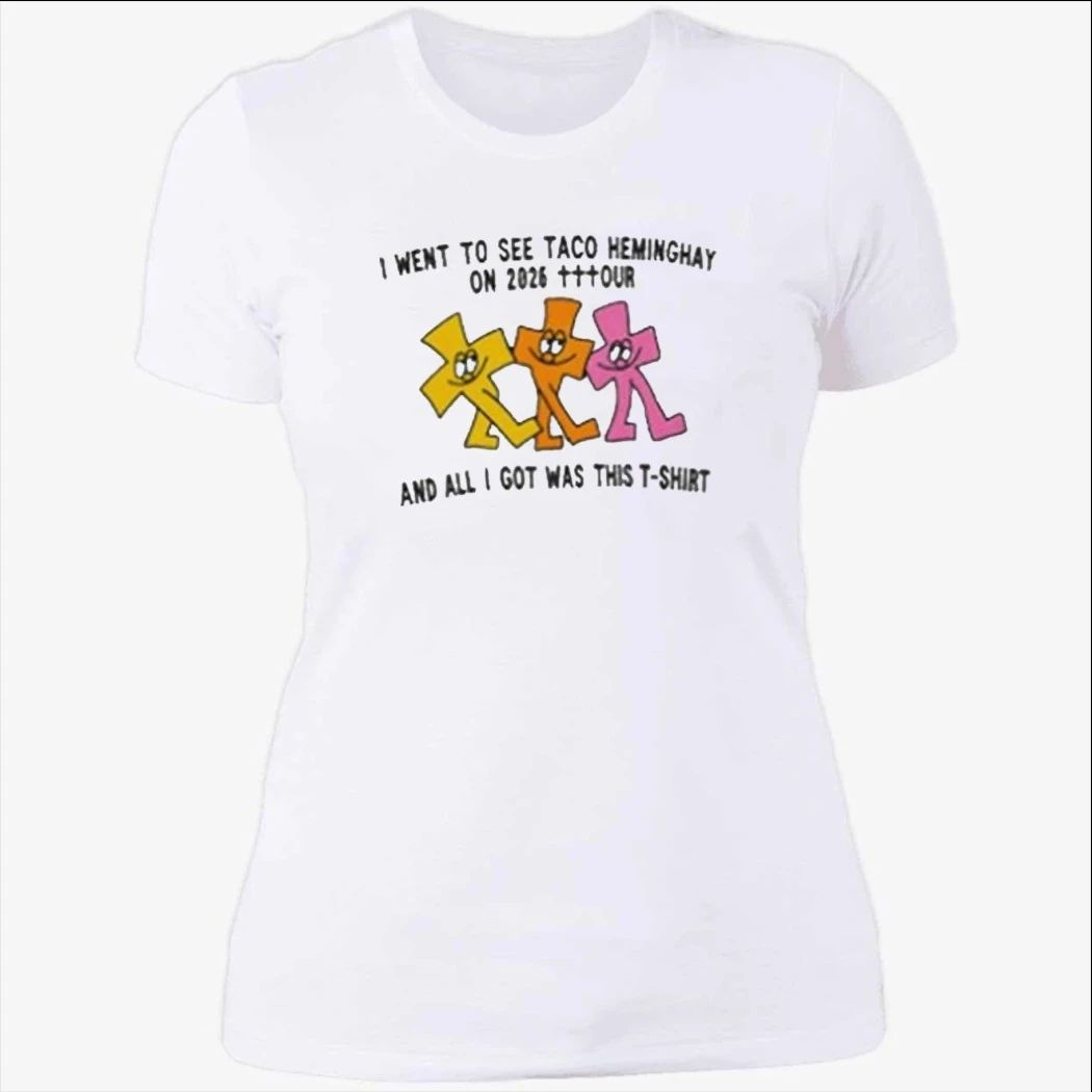 Taco Hemingway TRZY I DO DOMU 2026 TTTOUR Shirt