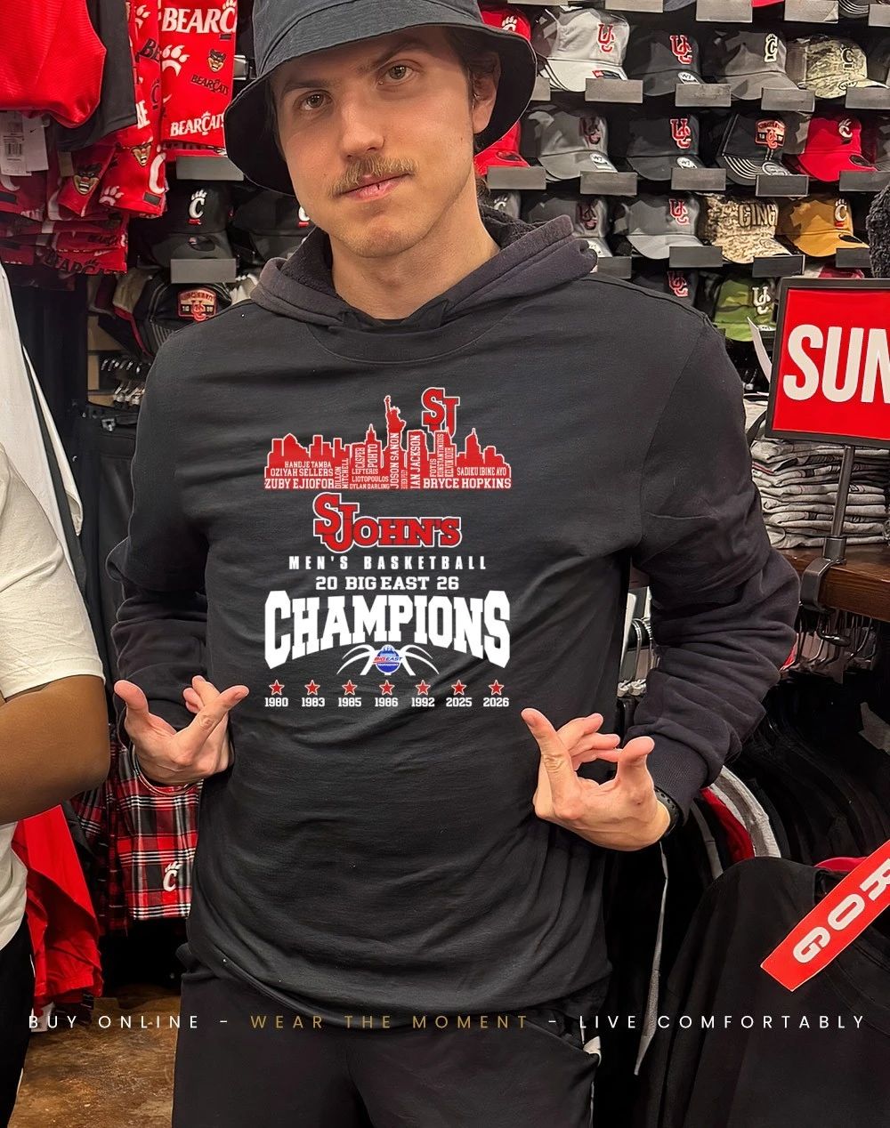 St. John’s Red Storm Big East regular-season Champions 2026 7 time shirt