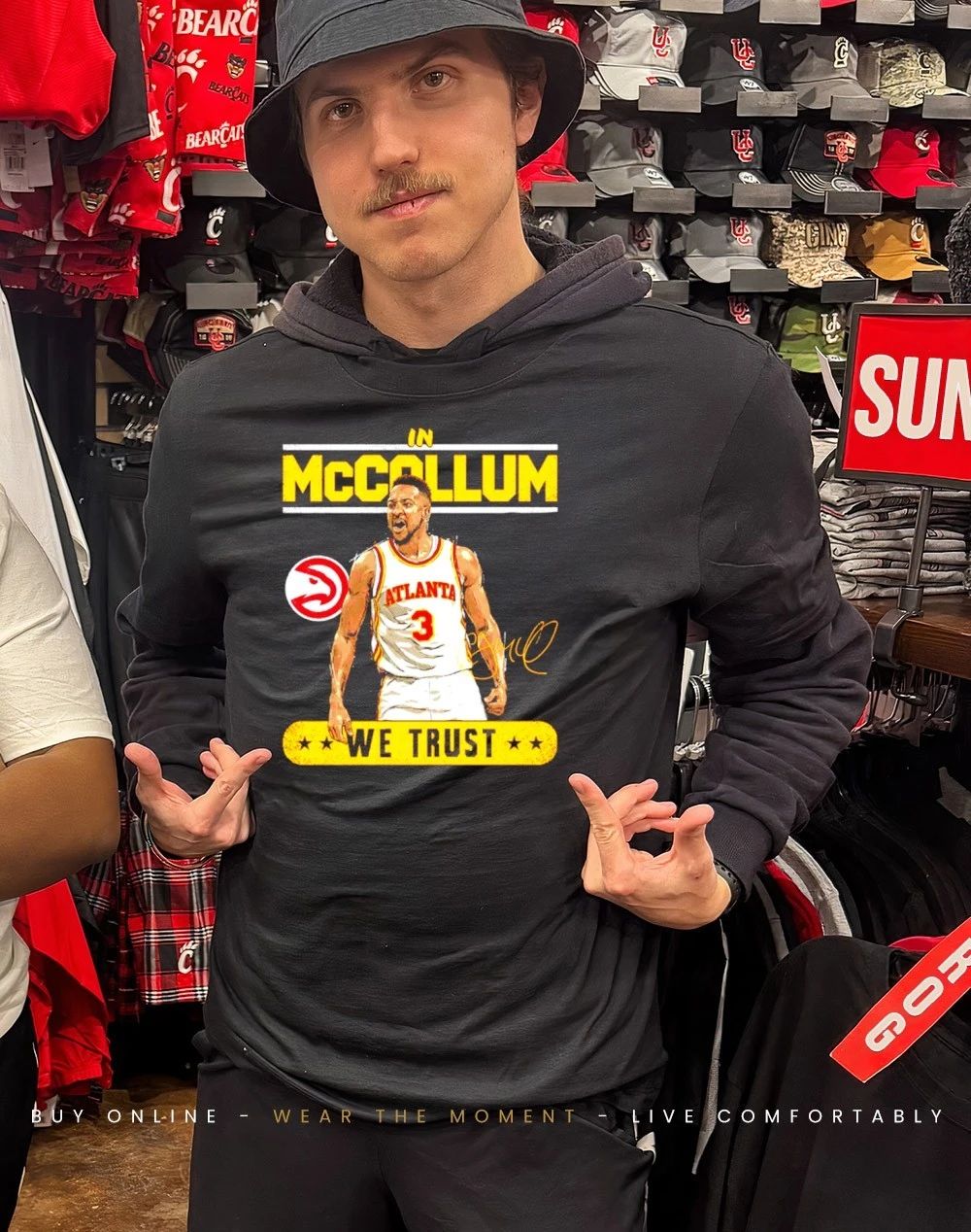 CJ McCollum Atlanta Hawks In McCollum We Trust shirt