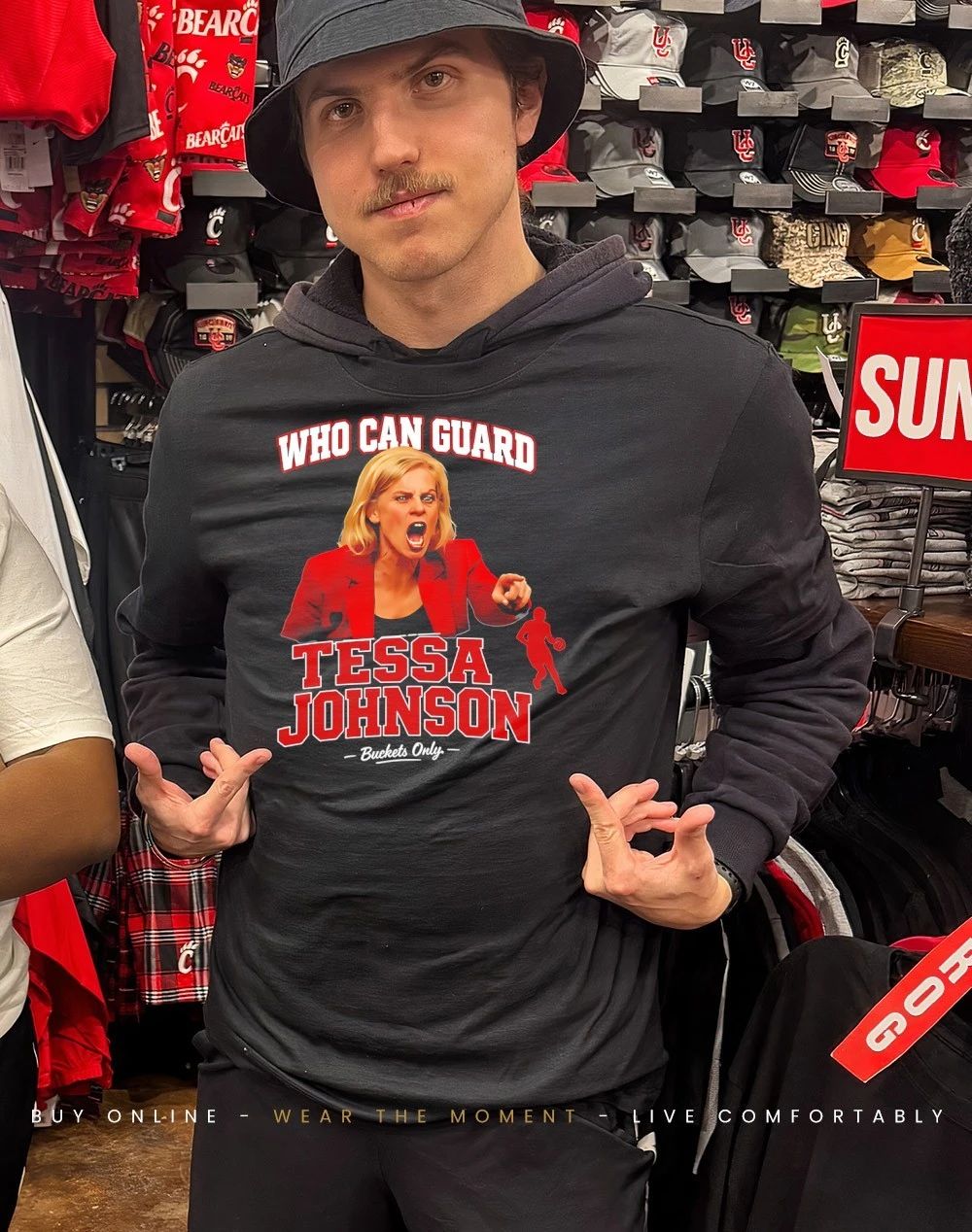 Buckets Only Who Can Guard Tessa Johnson shirt