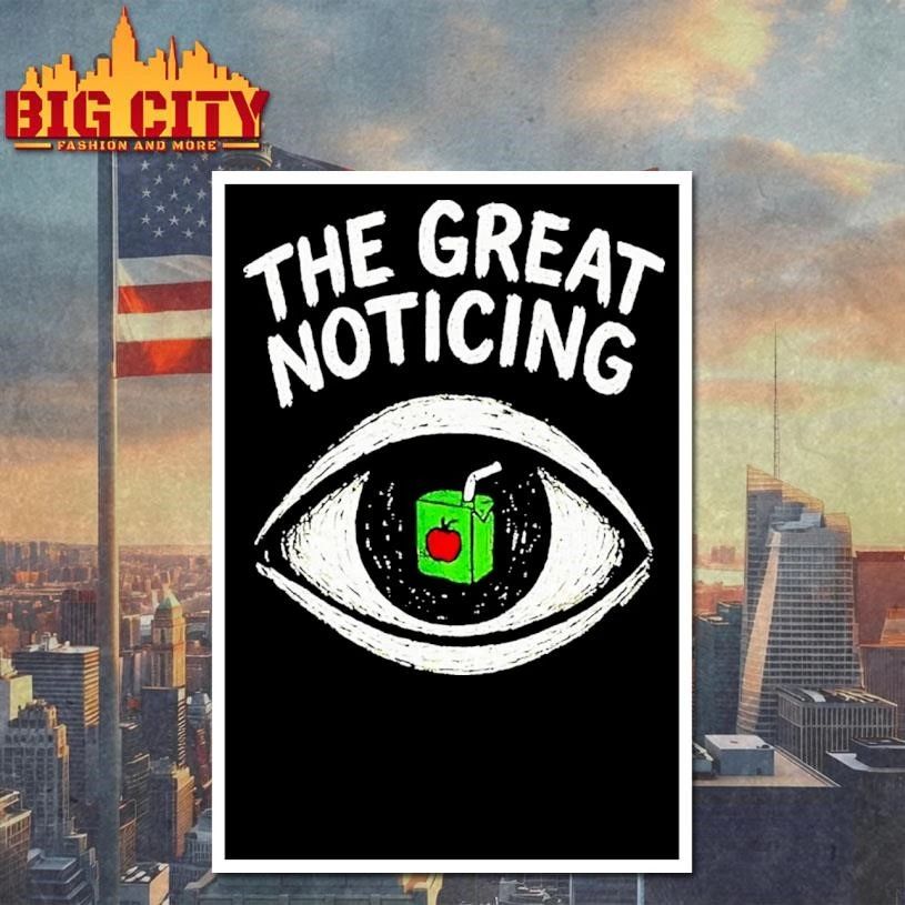 The Great Noticing Eye Juice Box Shirt