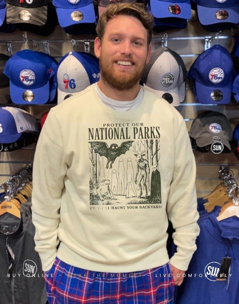 Folk Horror National Park or we’ll haunt your backyard shirt