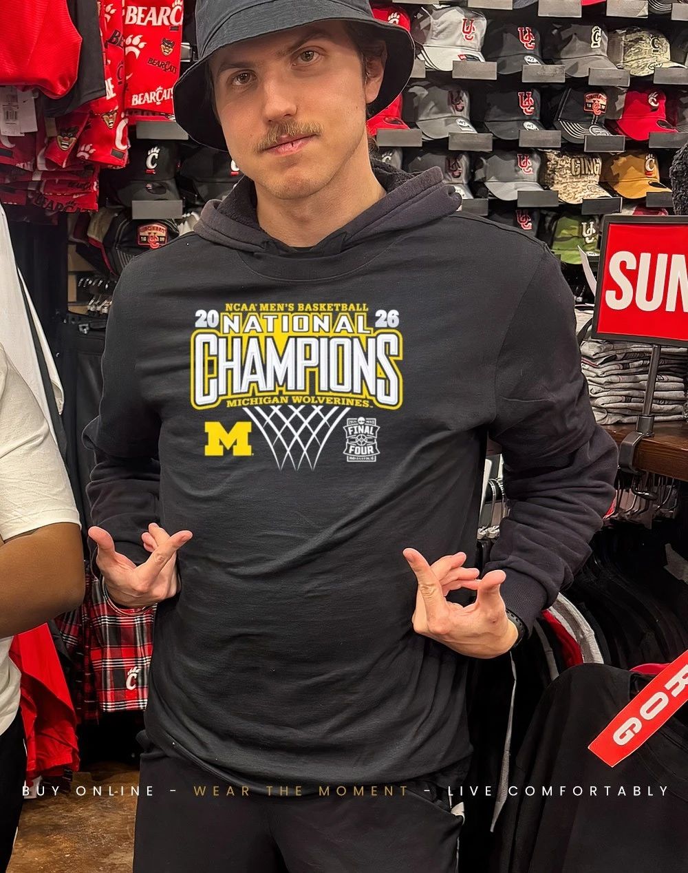 Michigan Wolverines 2026 NCAA Men’s Basketball National Champions Bracket shirt