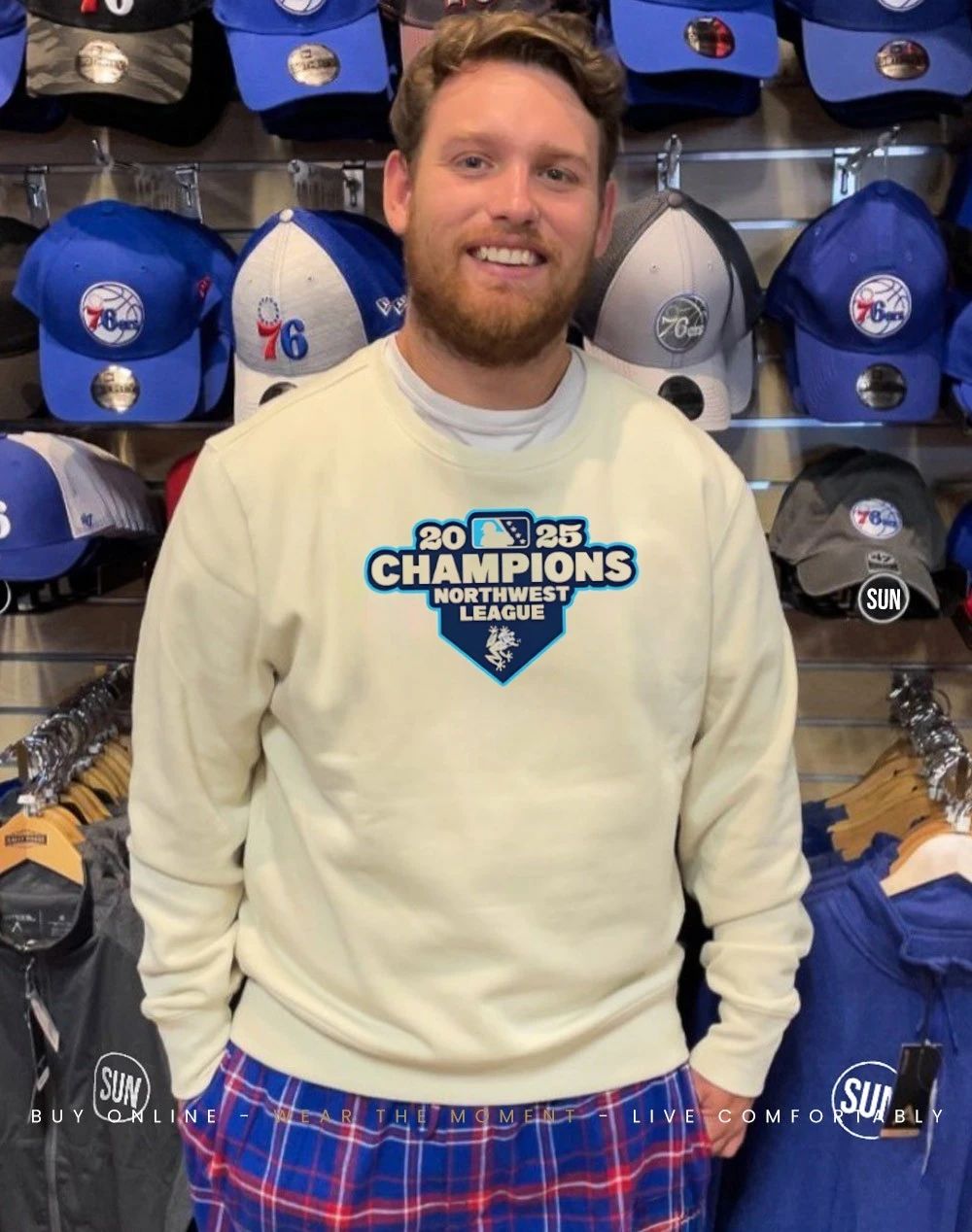 Everett AquaSox 2025 Northwest League Champions Shirt