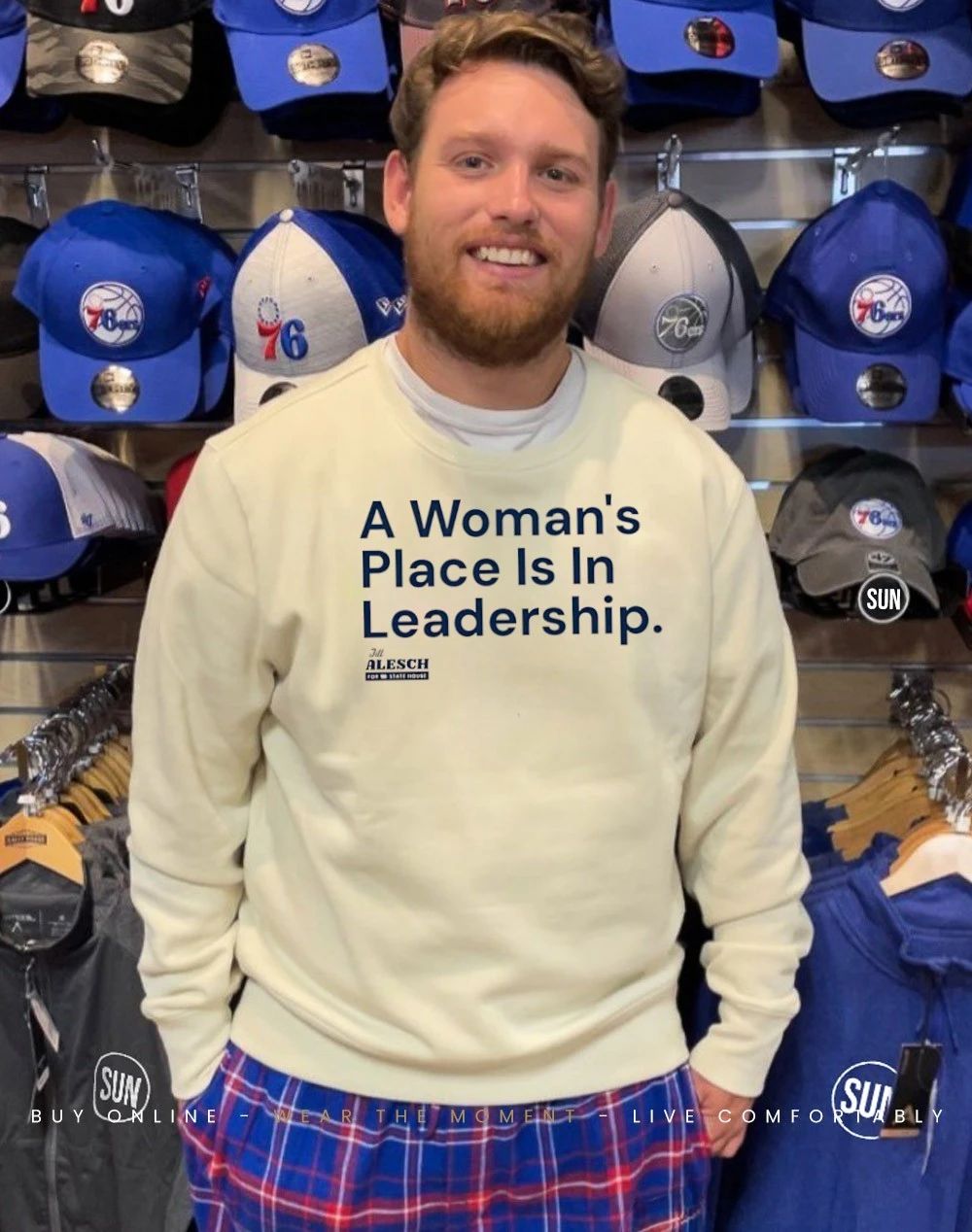 Jill Alesch A Woman’s Place is in Leadership Shirt